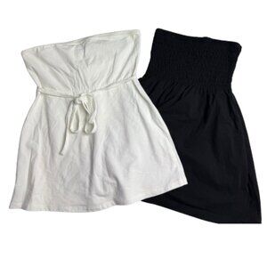 BUNDLE of 2-BRA TOPS + H&M Halter Tops, Size XS/4 (BB1303B)